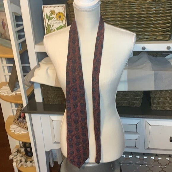 Christian Dior‎ Monsieur Floral Patterned Tie - Picture 1 of 8